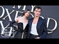 Thumbnail for the Sofia Carson - And Corey Mylchreest reveal their first impressions of one another link, provided by host site