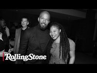 Thumbnail for the Jamie Foxx - And Dominique Fishback Discuss First Working Together on 'Project Power' | The First Time link, provided by host site