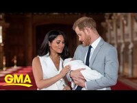 Thumbnail for the Prince Harry - And Duchess Meghan debut newborn son at Windsor Castle: 'It's magic' link, provided by host site