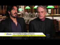 Thumbnail for the Dev Patel - And Jeremy Irons on "The Man Who Knew Infinity" link, provided by host site