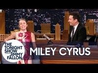 Thumbnail for the Miley Cyrus - And Jimmy Revisit Their Favorite Miley Week Inside Jokes link, provided by host site