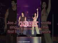 Thumbnail for the Demi Lovato - And Joe Jonas reunite for the first time in over 10 years and sing 'This is Me' link, provided by host site