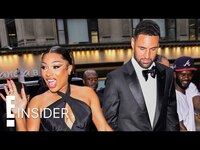 Thumbnail for the Megan Thee Stallion - And Klay Thompson Make Red Carpet Debut | E! Insider link, provided by host site