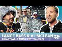 Thumbnail for the AJ McLean - And Lance Bass' EPIC Road Trip Stories Who is a SAFER DRIVER, and WHO Wins in a Race? link, provided by host site
