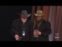 Thumbnail for the Chris Stapleton - And Mike Henderson Accept the 2021 CMA Award for Song of the Year - The CMA Awards link, provided by host site