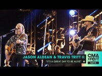 Thumbnail for the Jason Aldean - And Travis Tritt - “It’s A Great Day To Be Alive” | CMA Fest 2025 link, provided by host site