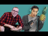 Thumbnail for the Anthony Fantano - Andrew Huang INTERVIEW link, provided by host site