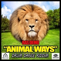 Thumbnail for the Ras Demo - Animal Ways (Drum Dance Riddim) link, provided by host site