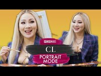 Thumbnail for the CL - Answers Questions About Her Life And Paints A Self-Portrait link, provided by host site