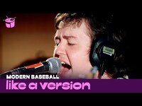 Thumbnail for the Modern Baseball - 'Apple Cider, I Don't Mind' (live for Like A Version) link, provided by host site