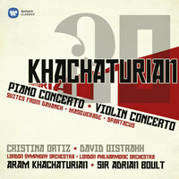 Thumbnail for the Aram Khachaturian - Aram Khachaturian - Piano Concerto; Violin Concerto link, provided by host site