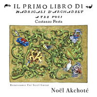 Thumbnail for the Noël Akchoté - Arcadelt, Festa - Il Primo Libro Di Madrigali a Tre Voci (1542, Renaissance for Steel Guitar) link, provided by host site