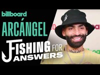 Thumbnail for the Arcangel - Arcángel juega a ‘Pescando Respuestas’ | Billboard link, provided by host site