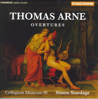 Thumbnail for the Thomas Arne - Arne: Overtures link, provided by host site