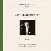 Thumbnail for the Arthur Rubinstein - Arthur Rubinstein at Carnegie Hall New York City, November 10 & December 10, 1961 link, provided by host site