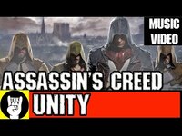 Thumbnail for the Teamheadkick - ASSASSINS CREED UNITY ROCK SONG | "Rocking The Creed" link, provided by host site