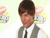 Thumbnail for the Zac Efron - At Kids Choice Awards link, provided by host site