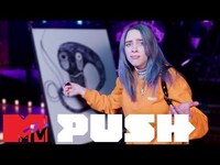 Thumbnail for the Billie Eilish - Attempts The Blank Canvas Challenge | MTV PUSH link, provided by host site