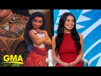 Thumbnail for the Auli'i Cravalho - Auliʻi Cravalho dishes on 'Moana 2' link, provided by host site