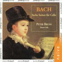 Thumbnail for the Peter Bruns - Bach: 6 suites pour violoncelle link, provided by host site