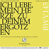 Thumbnail for the Johann Sebastian Bach - Bachkantate, BWV 145 - Ich lebe, mein Herze, zu deinem Ergötzen link, provided by host site