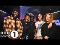 Thumbnail for the Ezra Collective - Back On 74 (Jungle cover) in the Live Lounge link, provided by host site