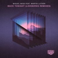 Thumbnail for the Miguel Migs - Back Tonight [Lovebirds Remixes] link, provided by host site