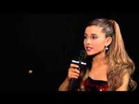 Thumbnail for the Ariana Grande - Backstage Q&A at the 2013 AMAs link, provided by host site