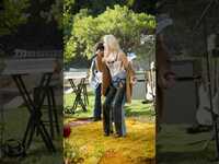 Thumbnail for the Gwen Stefani - Backyard Garden Party 💐 with my band, from my backyard. Somebody Else’s is now urs 🤍 gx #Bouquet link, provided by host site