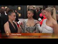 Thumbnail for the Chloe - BAILEY Red Carpet Interview | 2022 GRAMMYs link, provided by host site