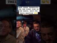 Thumbnail for the Nevertel - BAND HEARS THEMSELVES FOR THE FIRST TIME ON THE RADIO, WAIT FOR THEIR REACTION 🥲#shorts #rockmusic link, provided by host site