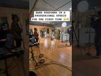 Thumbnail for the Nevertel - BAND PERFORMS IN A PROFESSIONAL STUDIO FOR THE FIRST TIME 😮‍💨🔥 link, provided by host site