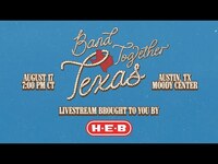 Thumbnail for the Cody Johnson - Band Together Texas: Flood Relief Livestream link, provided by host site