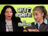 Thumbnail for the Charli XCX - Banishes Charlie Puth 👀 | Say It Or Shot It link, provided by host site