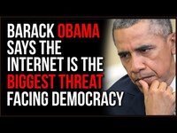 Thumbnail for the Timcast - Barack Obama Is SCARED Of The Internet, What Happened To Make Him SO WORRIED?? link, provided by host site