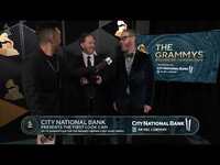 Thumbnail for the Stephen - BARTON AND GORDY HAAB Checks In At The CNB "First Look" Cam At The 2024 GRAMMYs link, provided by host site