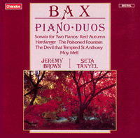 Thumbnail for the Arnold Bax - Bax: Piano Duos link, provided by host site