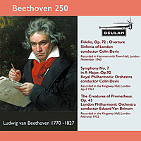 Thumbnail for the Ludwig van Beethoven - Beethoven 250 Fidelio Overture, Symphony No.7, the Creatures of Prometheus link, provided by host site