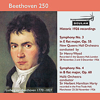 Thumbnail for the Ludwig van Beethoven - Beethoven 250 Historic 1926 Recordings Symphonies 3 and 4 link, provided by host site
