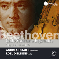 Thumbnail for the Ludwig van Beethoven - Beethoven: Cello Sonata No. 5 in D Major, Op. 102 No. 2: II. Adagio con molto sentimento d'affetto - Bagatelle in B-Flat Major, Op. 119 No. 11 link, provided by host site