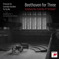 Thumbnail for the Yo-Yo Ma - Beethoven for Three: Symphony No. 4 and Op. 97 "Archduke" link, provided by host site