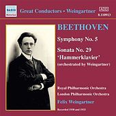 Thumbnail for the Felix Weingartner - Beethoven: Symphony No. 5 / Sonata No. 29 (Orch. Weingartner) (1930, 1933) link, provided by host site