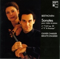 Thumbnail for the Olivier Charlier - Beethoven: Violin Sonatas Nos. 7, 8 & 9 "Kreutzer" link, provided by host site