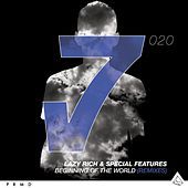 Thumbnail for the Lazy Rich - Beginning Of The World Remixes link, provided by host site