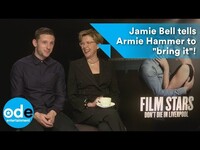 Thumbnail for the Jamie - Bell tells Armie Hammer to "bring it"! link, provided by host site