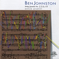 Thumbnail for the Kepler Quartet - Ben Johnston: String Quartets Nos. 2, 3, 4, & 9 link, provided by host site