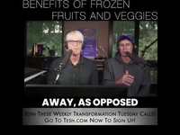 Thumbnail for the John Tesh - Benefits of Frozen Fruit? #podcast #longevity #brain #brainhealth #alzheimer link, provided by host site