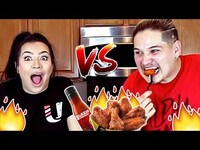 Thumbnail for the Benny Soliven - Benny Vs Evettexo Blazin' Wing Challenge! link, provided by host site