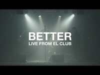Thumbnail for the Michigander - Better (Live From El Club) link, provided by host site