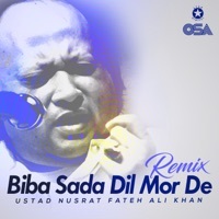 Thumbnail for the Nusrat Fateh Ali Khan - Biba Sada Dil Mor De (Remix) link, provided by host site